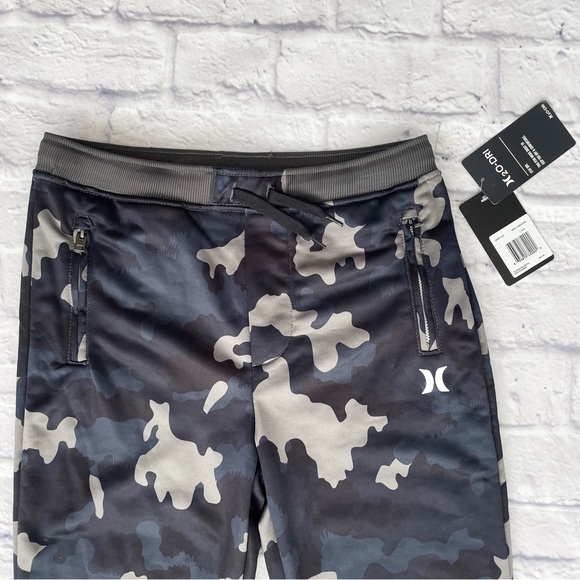 Under Armour Boys Camouflage Joggers Quick Dry Large Grey Blue - Picture 3 of 8
